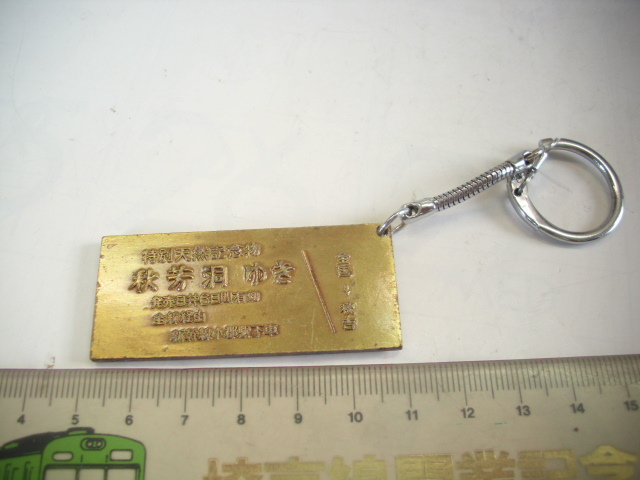 キーホルダー 切符型 秋芳洞ゆき■ /#5303拍卖