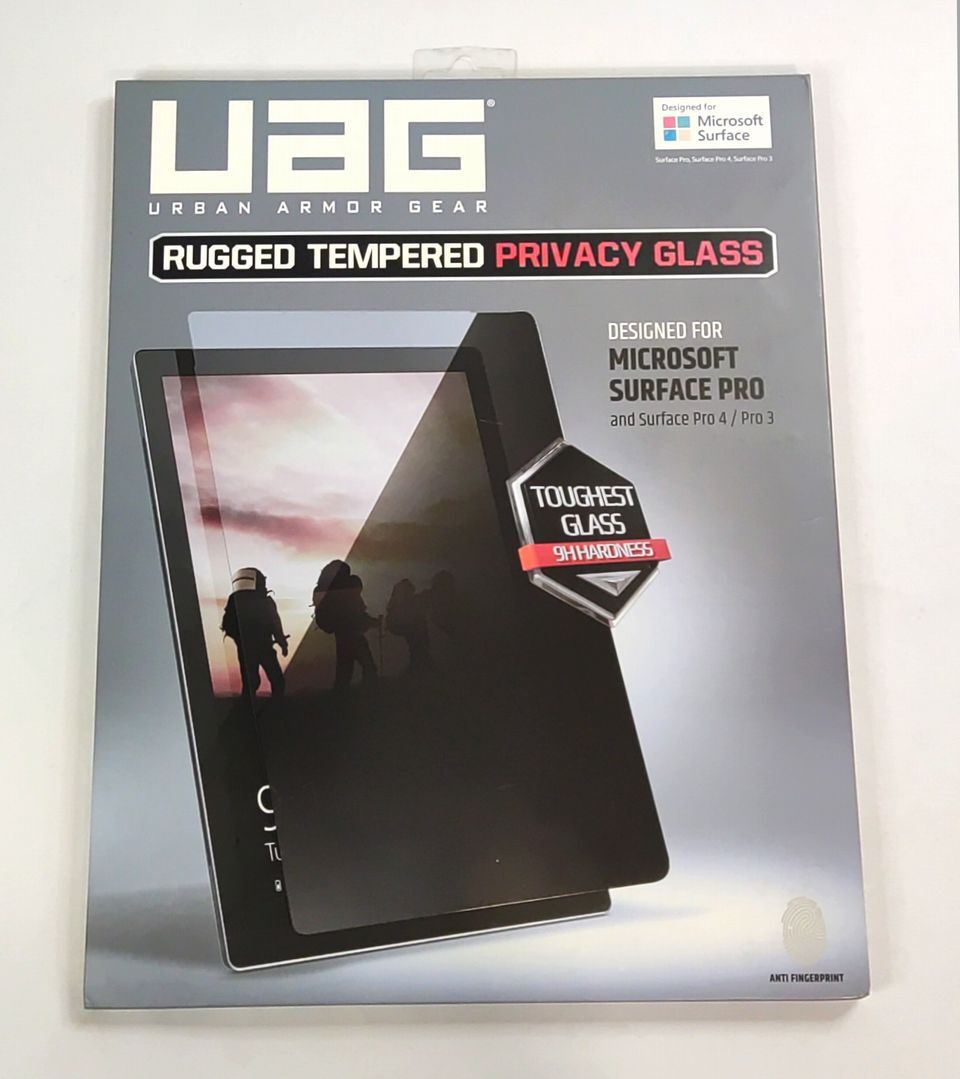 【送料無料】URBAN ARMOR GEAR Surface Go用 のぞき見防止 液晶保護フィルム スクリーンシールド UAG-SFGOSP-PR(硬度9H 抗指紋) 拍卖