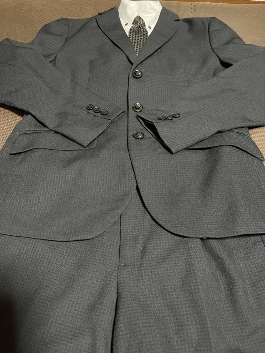 美品BACK&FORTH黒柄入りスーツ4点セット サイズ160拍卖