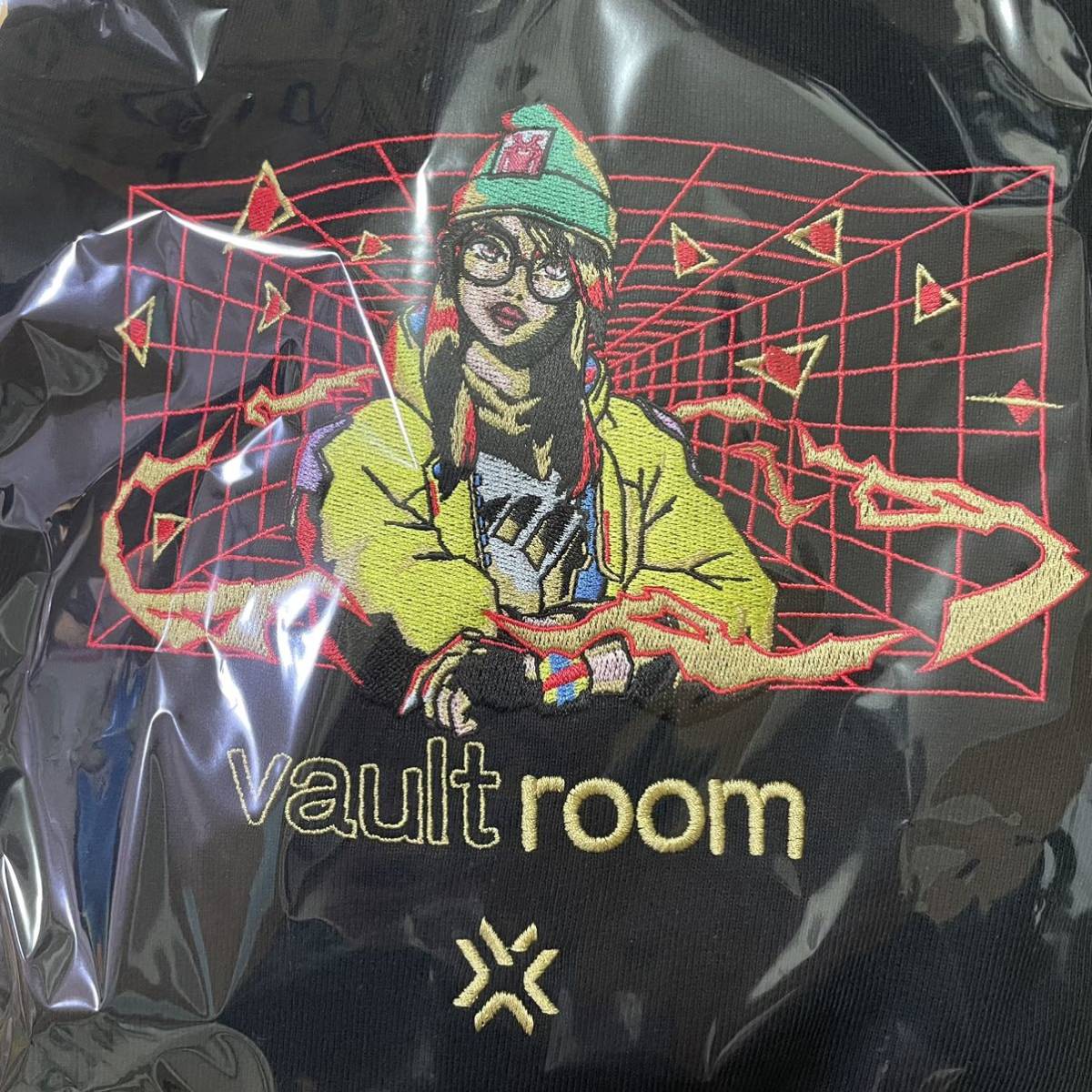 限定 vaultroom VR × VALORANT CHAMPIONS HOODIE BLK BLACK M VCC ボルトルーム フーディー パーカー 黒 ブラック 新品 袋付拍卖