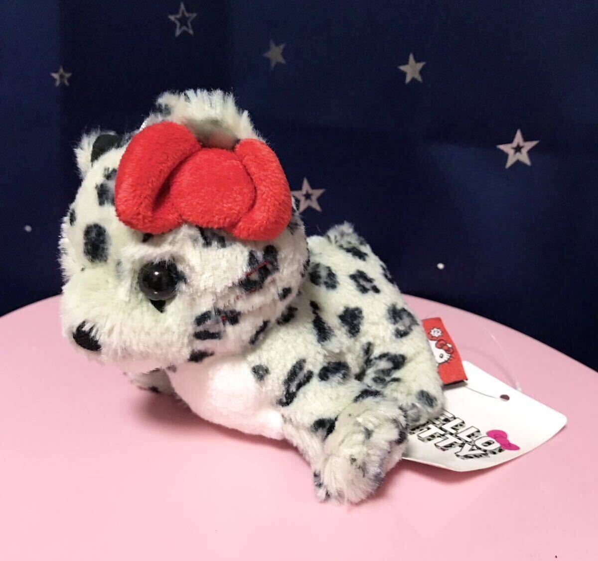 ハローキティ USJ ヒョウ ぬいぐるみマスコット キティちゃん サンリオ拍卖