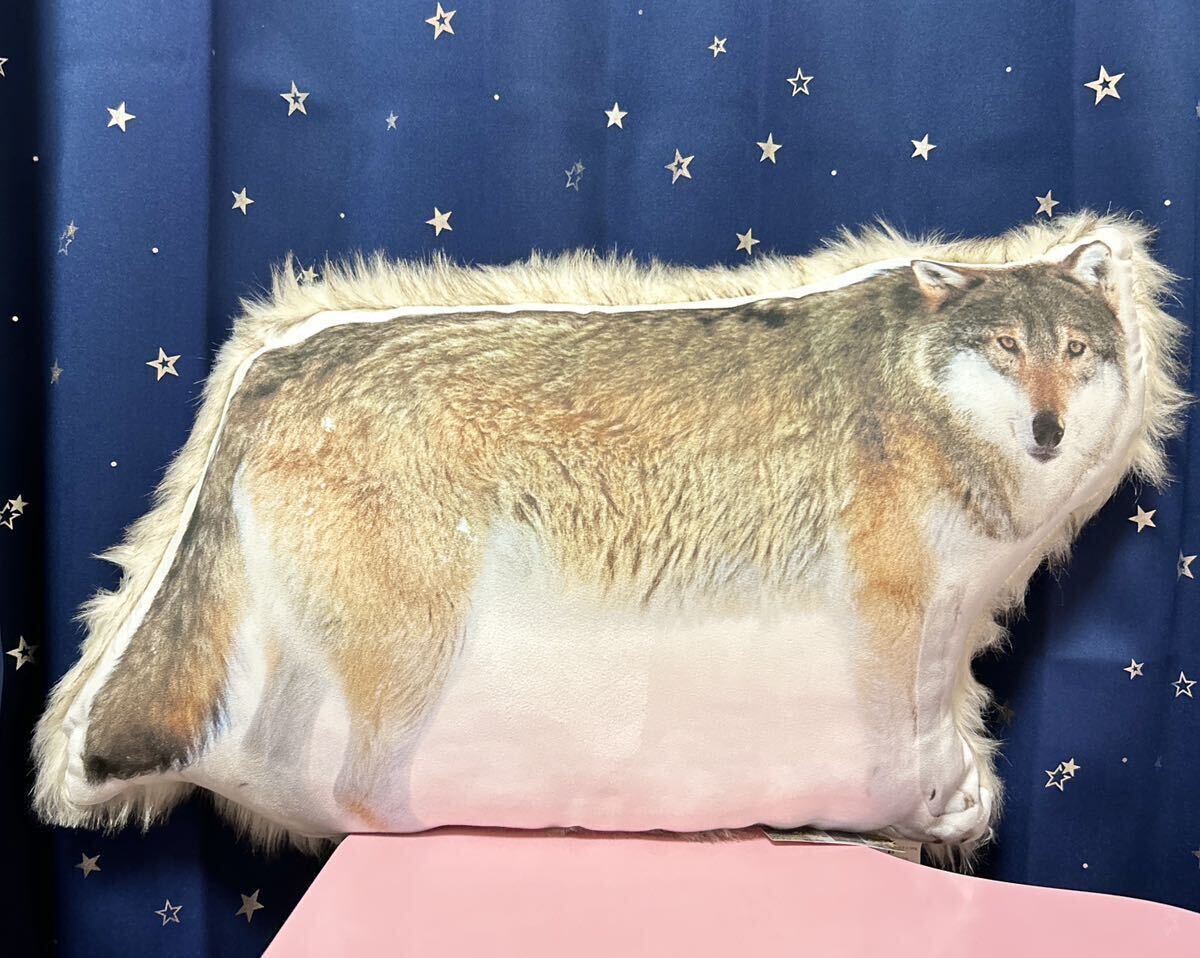東谷 オオカミ アニマルクッション 狼 ぬいぐるみクッション 東屋 AZUMAYA拍卖