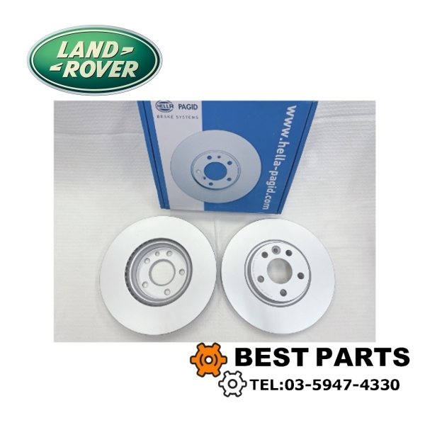 ランドローバー フロントディスクローターセット FREELANDER 2 2006 - 2014/RANGE ROVER EVOQUE 2012 L359 L538 LR007055 純正OEM拍卖