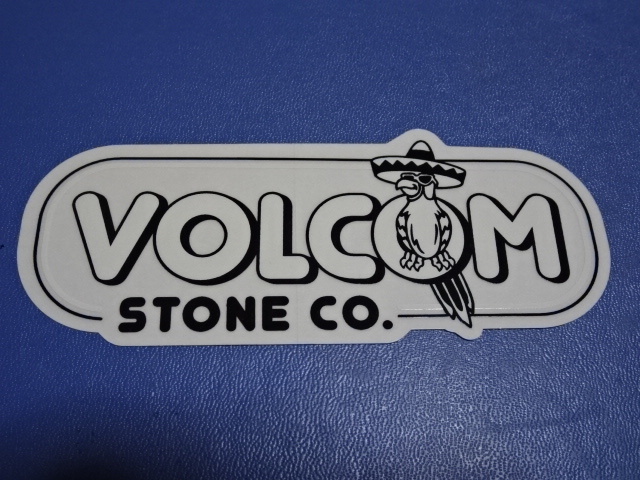 ◆ USA入手 人気サーフ&ボーダー系ブランド ボルコム【VOLCOM STONE CO】 ロゴステッカー ◆拍卖