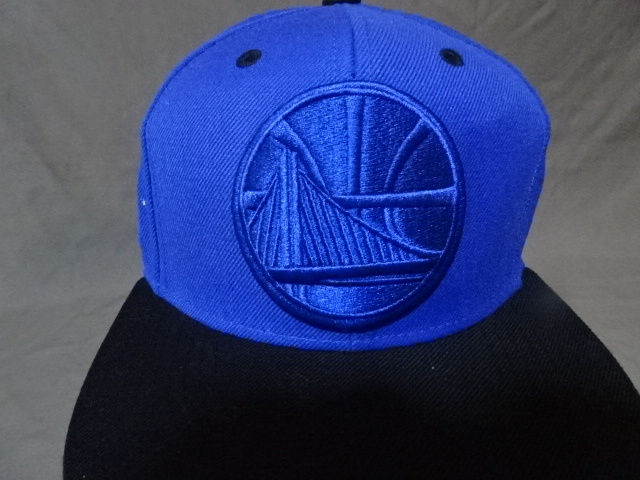 激レア USA購入【Mitchell & Ness】 NBA GS ウォリアーズ 【GS Warriors】クレイ トンプソン【Klay Thompson】サイン刺繍入りCAP 中古品拍卖