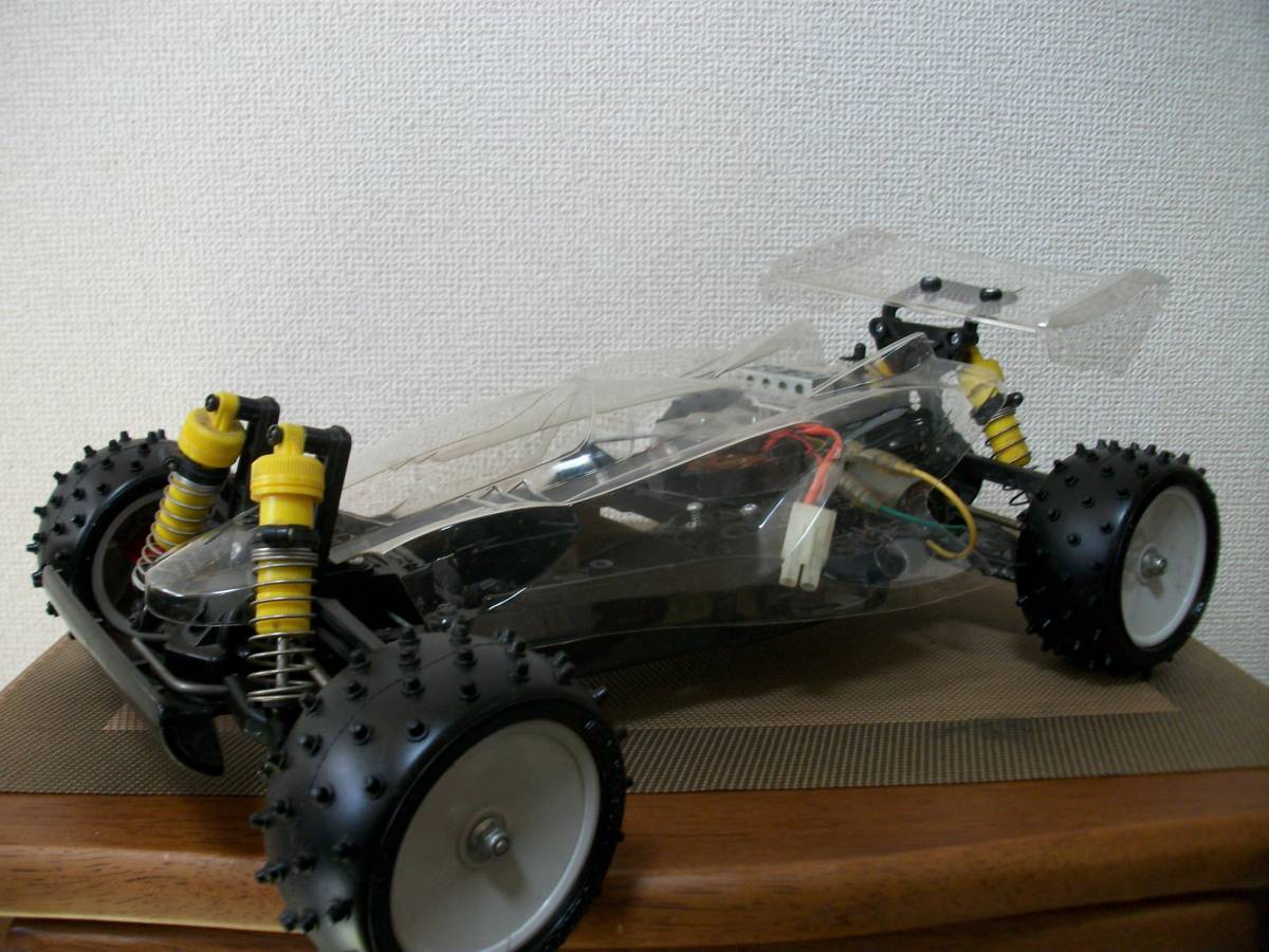 ☆【超目玉商品】田宮 当時物? マンタレイ スピコン付 良品 未塗装ボディ 部品取 メカ無 一応ジャンク扱 詳細不明 現状優先 !拍卖