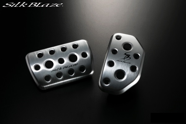 シルクブレイズ アルミスポーツペダル トヨタ 80系 VOXY ヴォクシー (ハイブリット含む) アクセルペダル&ブレーキペダル 2点セット拍卖