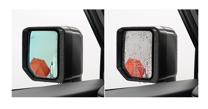 【新品】 トヨタ純正 ランドクルーザー 250用 レインクリアリングブルーミラー ディーラーオプション品拍卖