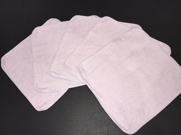 ▼三作▼新品税込 ガーゼタオル タオルハンカチ 無地 50枚セット拍卖