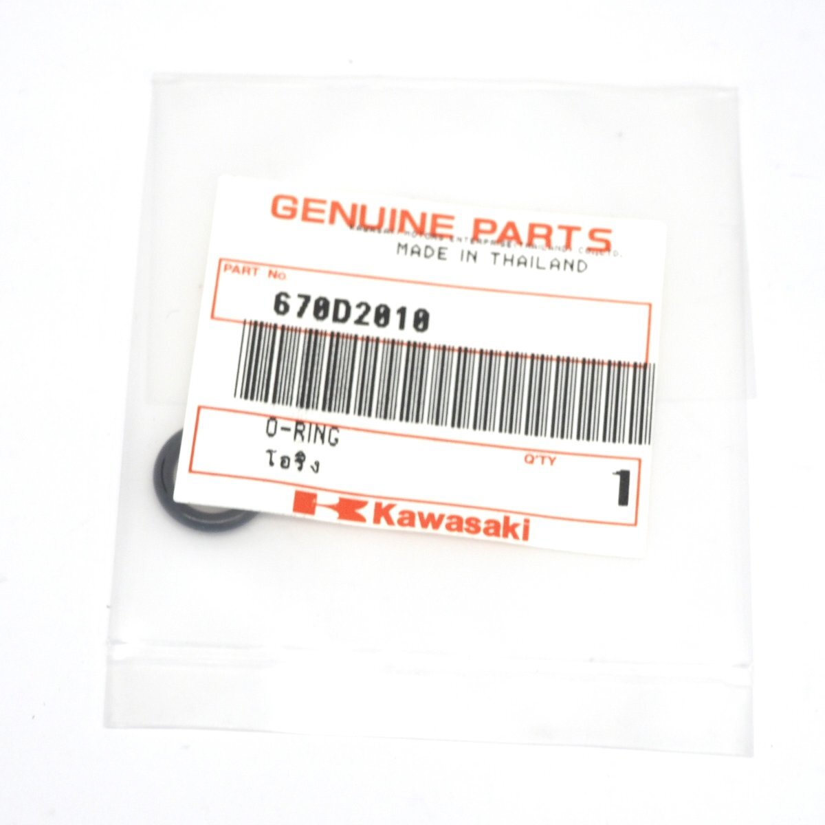 在庫限り カワサキ 純正 部品 Oリング ウンドウヨウ 670D2010拍卖