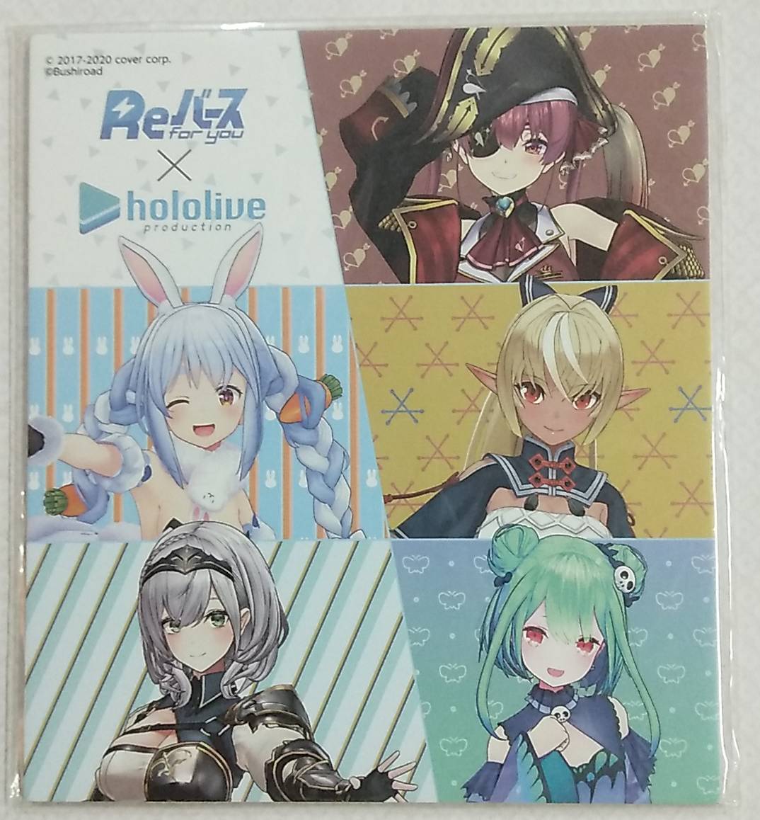Reバース for you ホロライブプロダクション ミニ色紙 ホロライブ3期生【hololive宝鐘マリン兎田ぺこら不知火フレア白銀ノエル潤羽るしあ拍卖