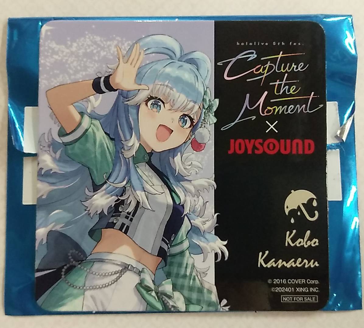 hololive 5th fes. Capture the Moment×JOYSOUND オリジナルコースター 第2弾 こぼ・かなえる(通常)【ホロライブ ジョイサウンド Vtuber】拍卖