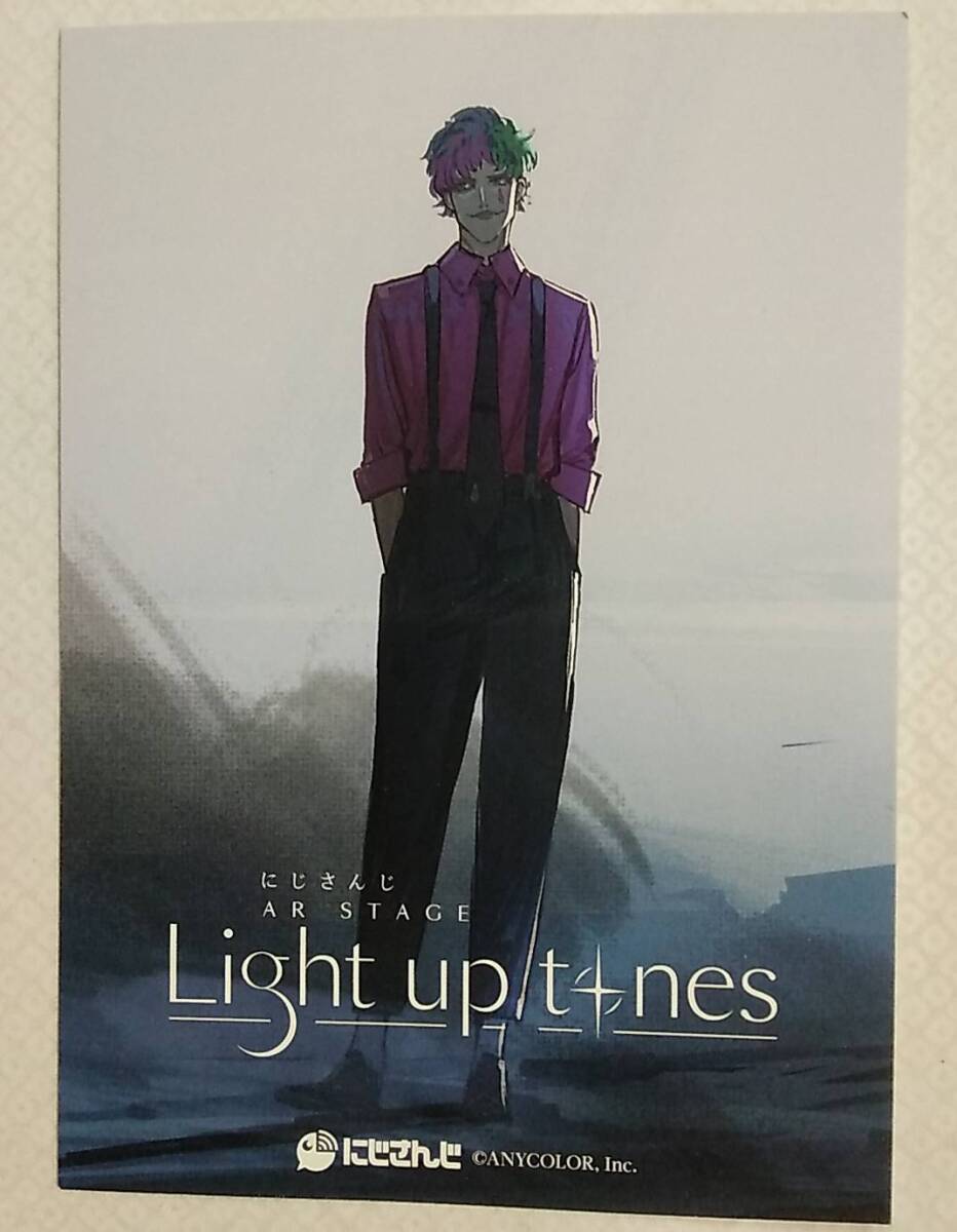 にじさんじ AR STAGE “LIGHT UP TONES” 特典 オリジナルポストカード ジョー・力一【にじさんじ Vtuber 非売品】拍卖