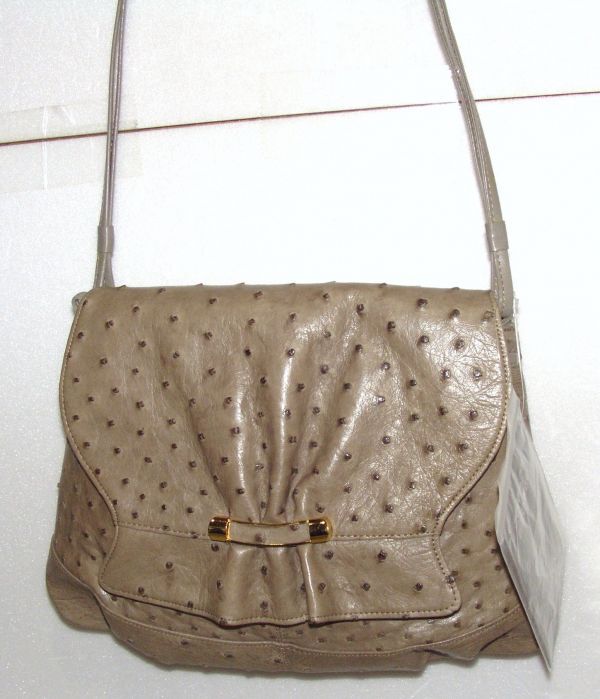 JRA オーストリッチ ショルダーバッグ 806293-161G拍卖