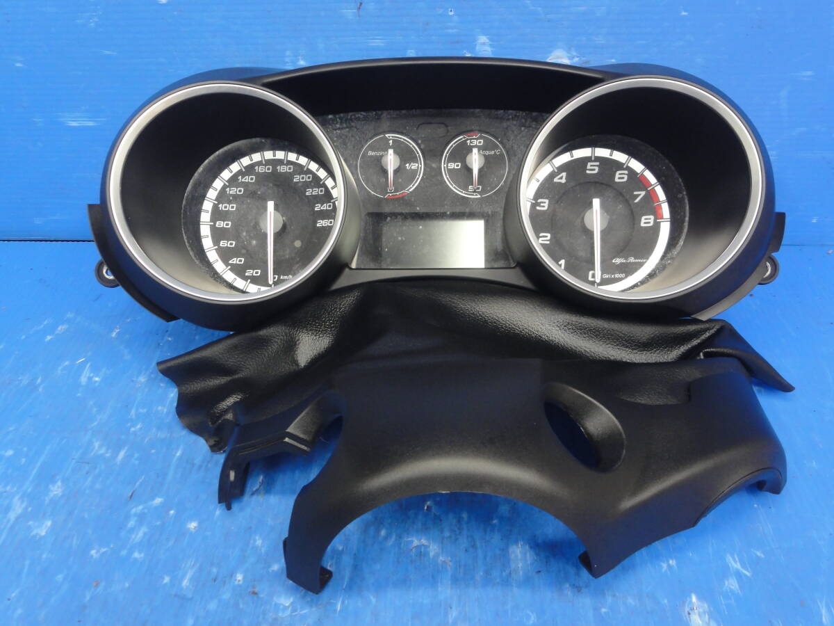 ☆平成24年車 アルファロメオ 940141 ジュリエッタ スピードメーター メーター 50517804 純正 5.7万km 動作OK☆F28280 m拍卖