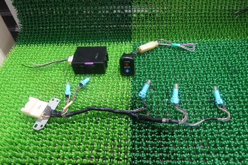 『psi』 希少 S220G アトレー 純正オプション? スピードメーター用 LEDイルミ L700S ミラにも?拍卖