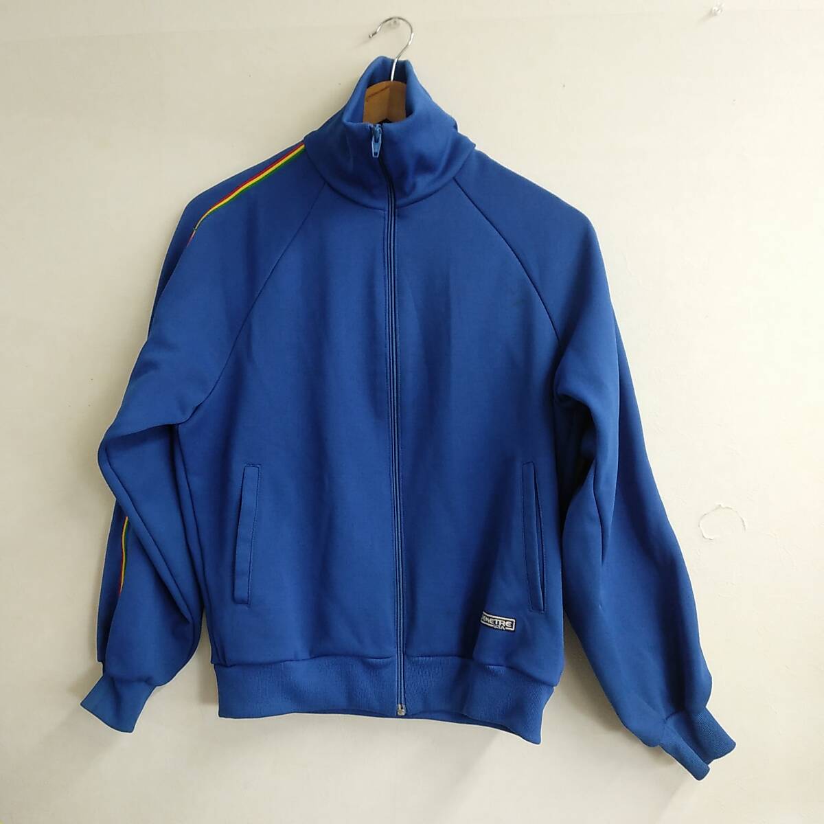 ★【古着】demetre(デメトレ) ジャージ Lサイズ ブルー系 男性用が女性用かは不明です(^_^;)拍卖