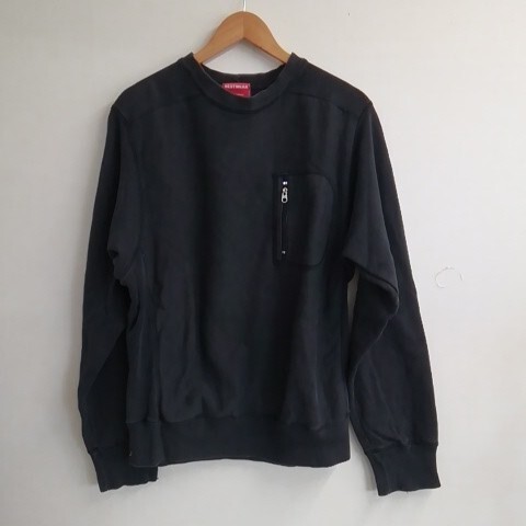 ★【古着】BESTWEAR(ベストウェア) スウェットトレーナー Sサイズ 黒拍卖
