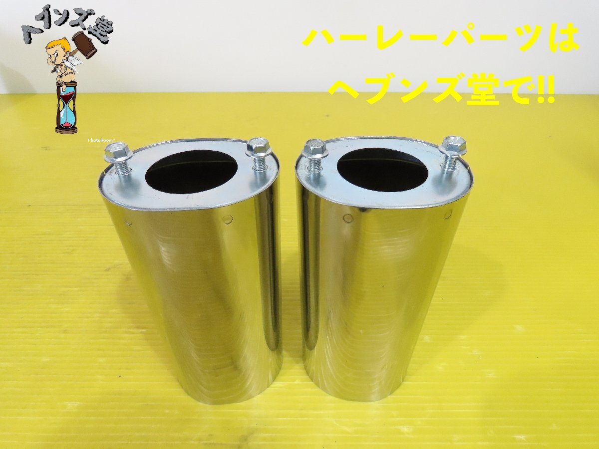 A240634J【新品】純正エボ.TC.ソフテイル.フロントフォーク.スライダーカバーセット 86-17年FLST.FLSTC.FLSTN.FXST.サスペンション.ハーレ拍卖