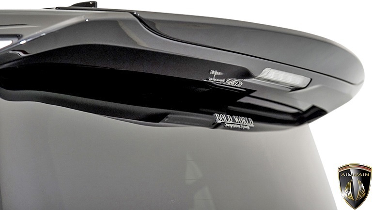 【M’s】トヨタ 30系 後期 アルファード Sグレード (H29.12-) AIMGAIN 純VIP SPORT リアウィング エイムゲイン エアロ リヤウィング拍卖