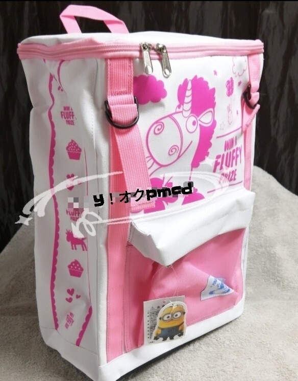 ミニオンズ twoカラー フラッフィー スクエアリュック ユニコーン拍卖