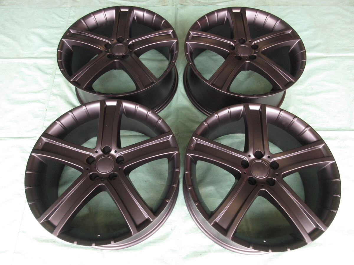 新品 PORTO (5H/112) MB & コンチネンタル ExtremeContact DWS06PLUS SUV 265/40-21 295/35-21 4本セット ポルシェ マカン拍卖