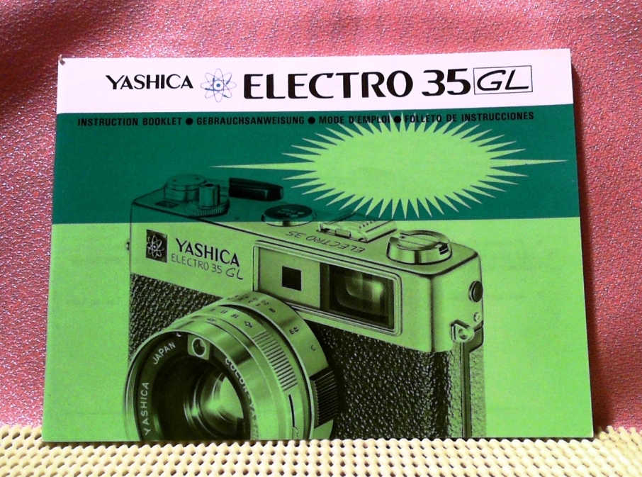 a-1368 「説明書」 ヤシカ エレクトロ 35GL 英語 独語他拍卖