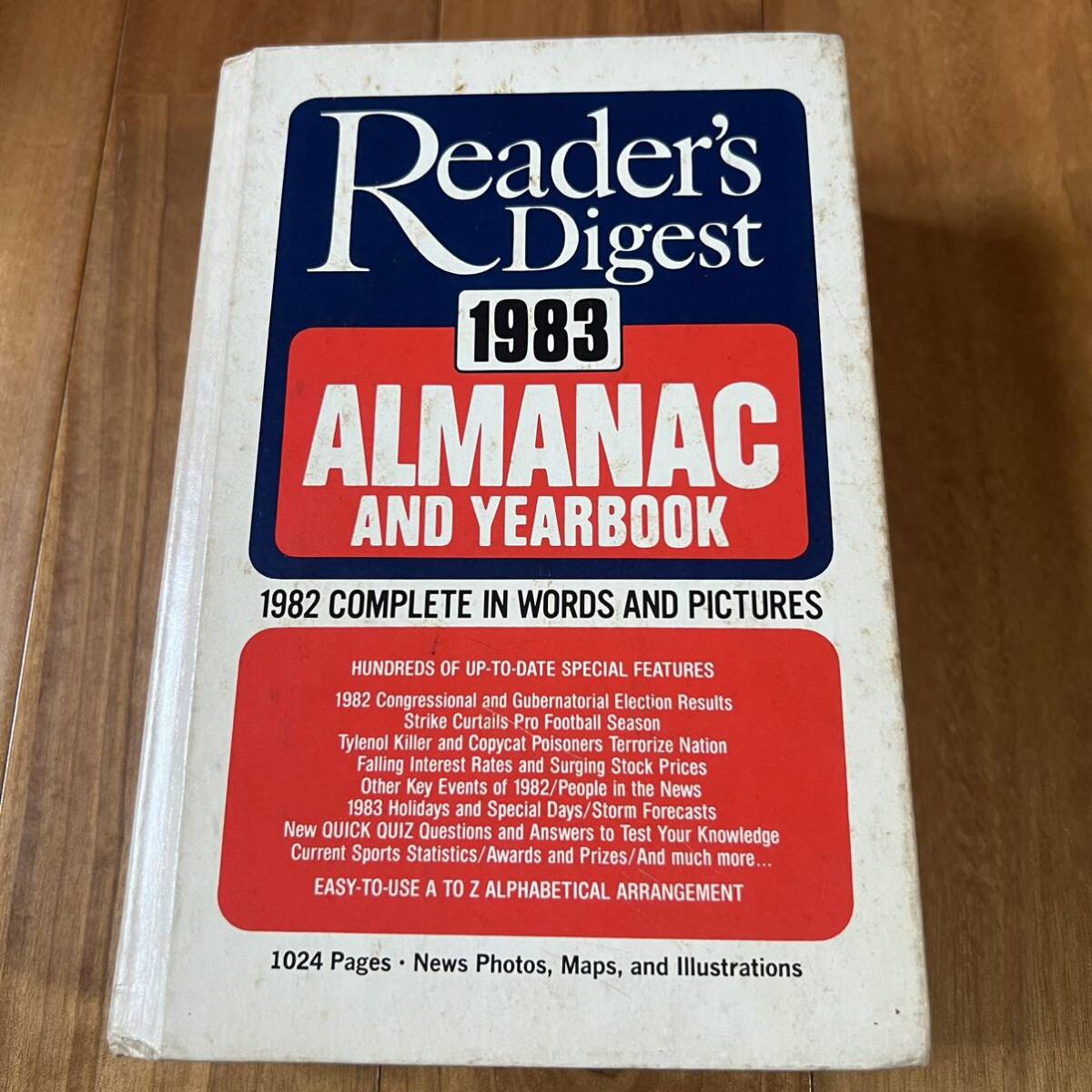 【洋書】 Reader's Digfst 1983 ALMANAC AND YEARBOOK拍卖