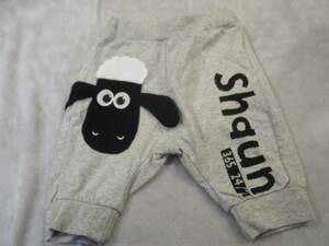 ☆【郵便(クリックポスト)対応】LITTLE BEAR CLUB(リトルベアークラブ)Shaun君スエットハーフパンツ 80cm (06-3898)拍卖