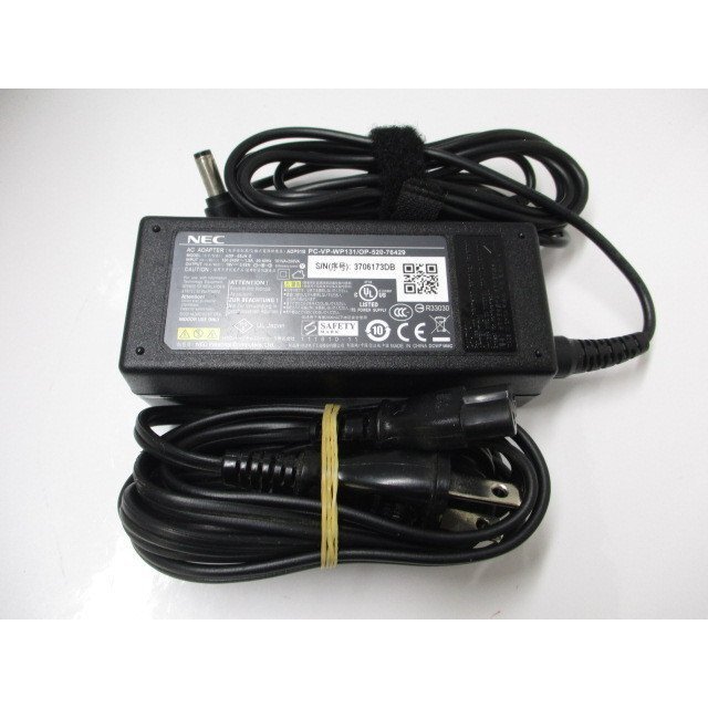 AD34506★NEC★ACアダプター★ADP-65JH E PC-VP-WP131★保証付!即決!拍卖