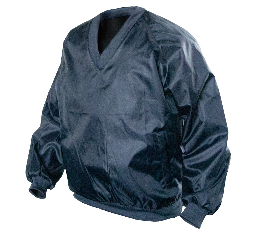 ★送料無料・新品★ ■No940 Vヤッケ 両ポケット付 ネイビー LL-1着■拍卖