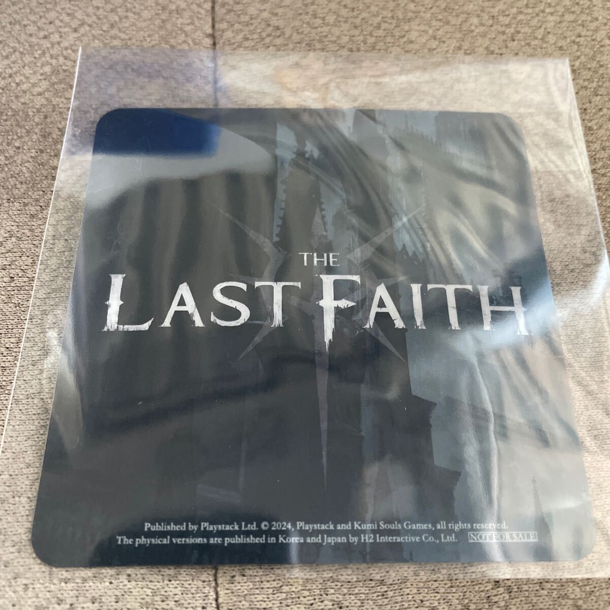 THE LAST FAITH ザ・ラストフェイス ゲオ限定特典 クリアコースターのみ 新品未開封拍卖