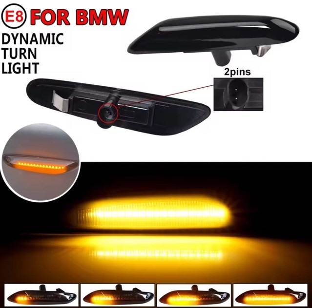 流星ウインカー♪ シーケンシャルウインカー♪ サイドマーカー BMW E46 318i 320i 323i 325i 328i 330i 330xi セダン ツーリング 後期拍卖