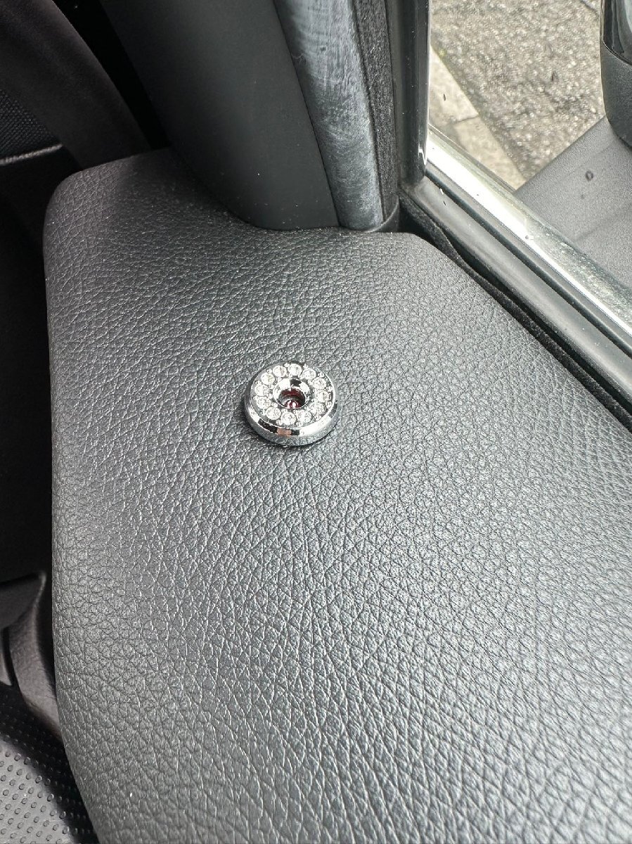 ラグジュアリー♪ ベンツ スワロフスキー セキュリティランプ カバー H243 EQA250 エディション1 AMGライン EQAクラス拍卖