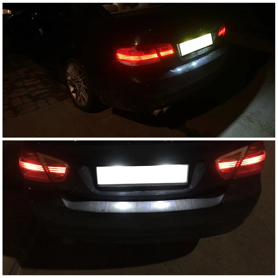 半年保証♪ 激白光 ! 交換式 ! LED ナンバー灯 ライセンス ランプ BMW F46 218i 218d 220i xDrive Mスポーツ グランツアラー 2シリーズ拍卖