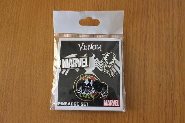 MERVEL VENOM ピンバッジセット ヴェノム  新品未開封!拍卖