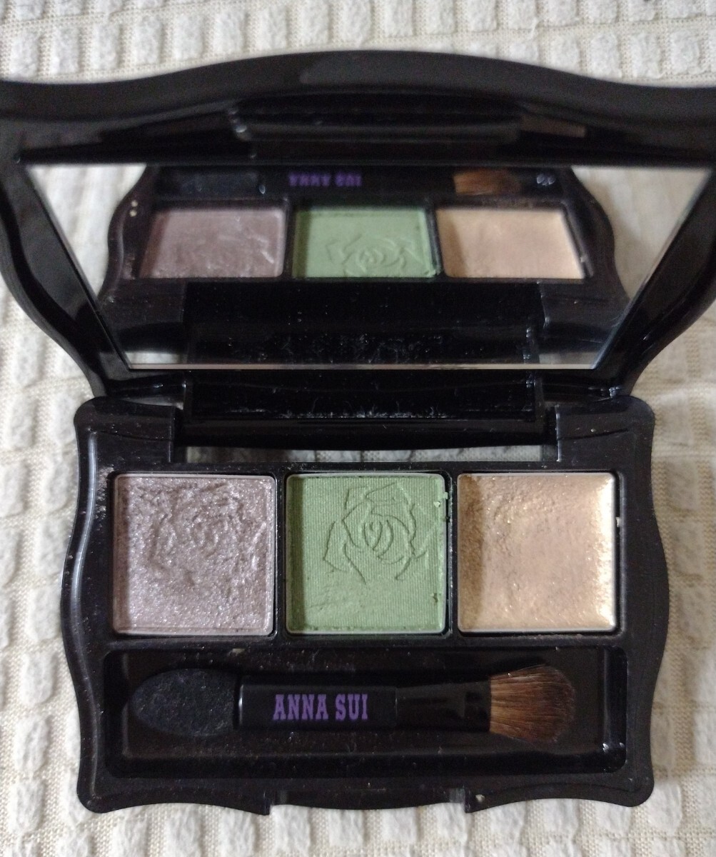 アナスイ★アイシャドウパレット(ブラウン・グリーン・ゴールド)★送料無料拍卖