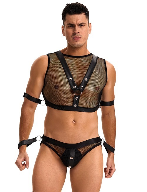 238 セクシーランジェリー 男性用 シースルー エロ下着拍卖