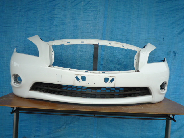 BF136 日産 フーガ Y51 フロントバンパー 白 62022-1ME0H拍卖