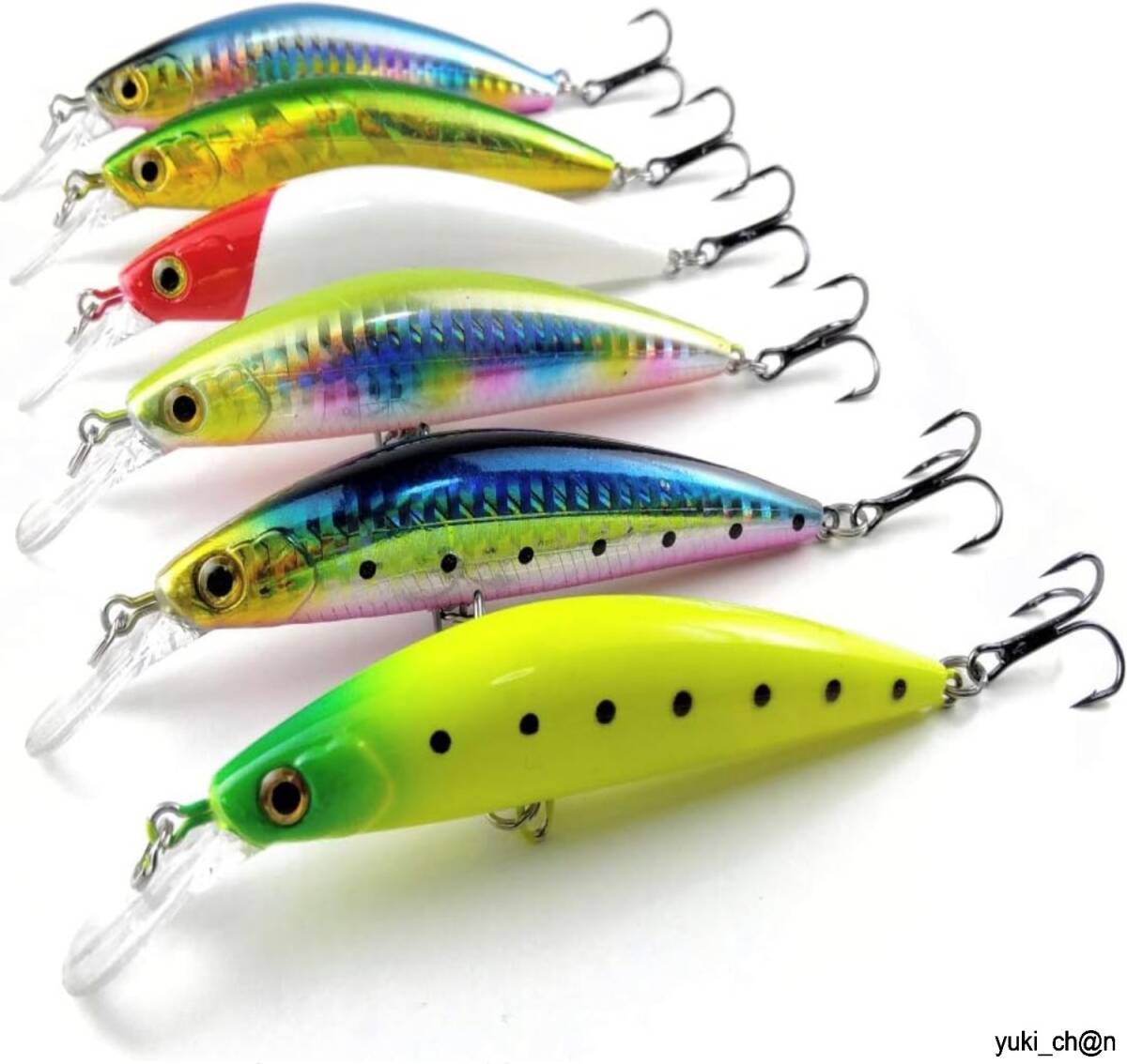 ルアーセット 6本 8.8cm 26g ミノー ヘビーウェイトシンキングミノー シーバス ヒラメ ソルトウォーター 海水 ルアー フィッシング拍卖