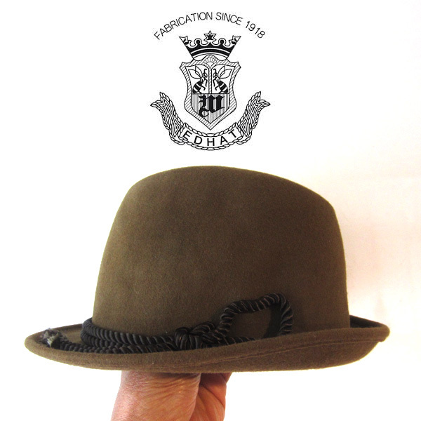 未使用品 ED HAT/エドハット★ ウール フェルトハット 拍卖