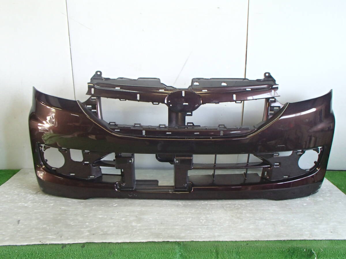 LA300S/LA310S 後期 ミライース 純正 フロントバンパー R59 プラムブラウンクリスタルマイカ 52119-B2D70 平成25年8月以降【24-969】拍卖