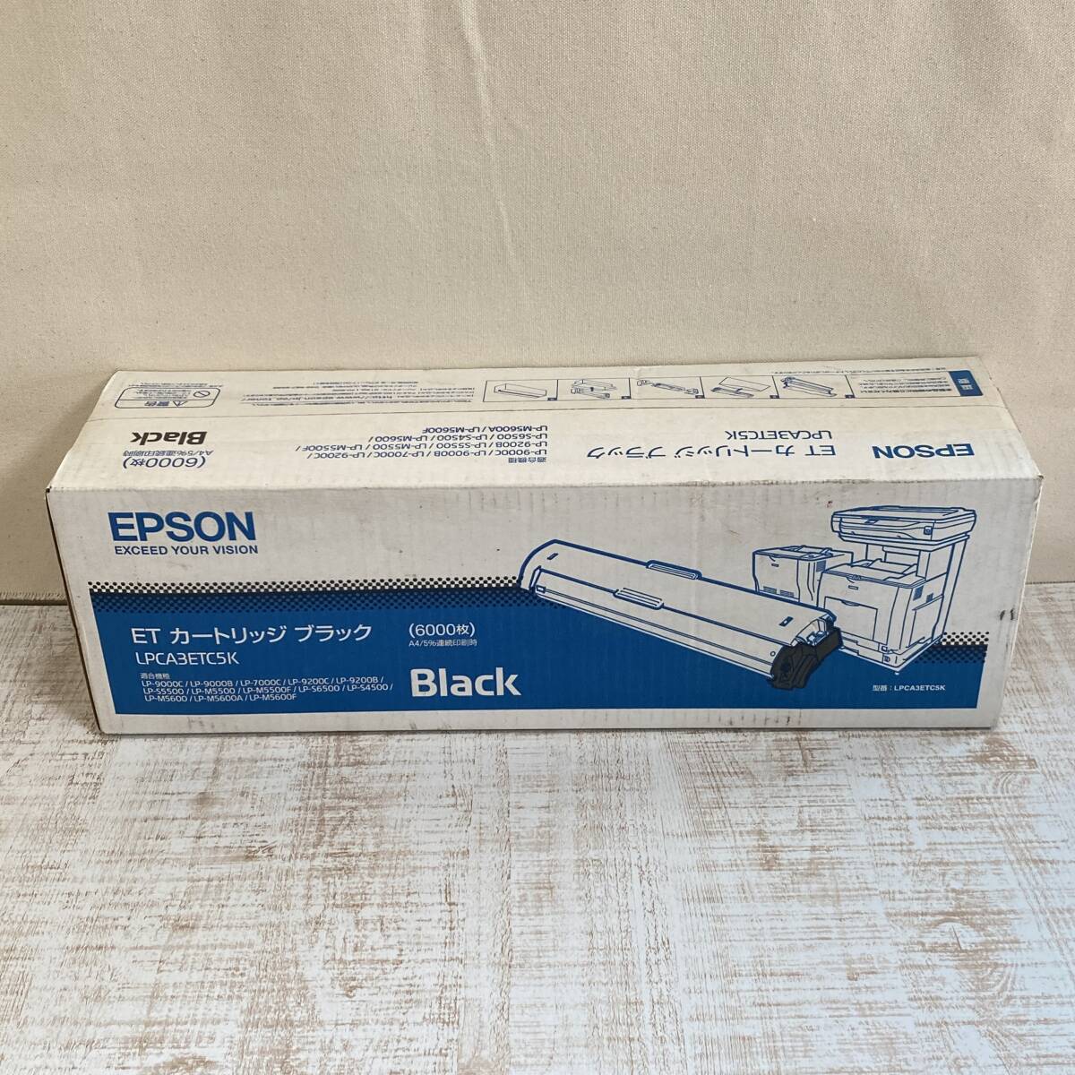 BG20 【サプライ】 未開封品 純正 EPSON エプソン ETカートリッジ ブラック LPCA3ETC5K拍卖
