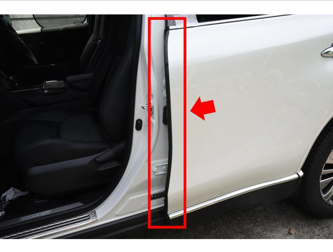 ★新品 未使用 純正部品 トヨタ レクサス NX リアドアパネル ウェザーストリップ 左右セット 新型ハリア 流用 ★拍卖