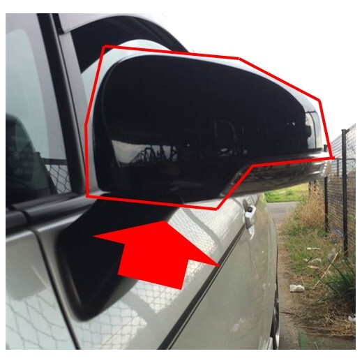 ◆新品 未使用 純正部品 トヨタ ラクティス ドアミラー サイドミラー カバー 左右セット TOYOTA カスタム ドレスアップ パーツ 黒耳化◆拍卖