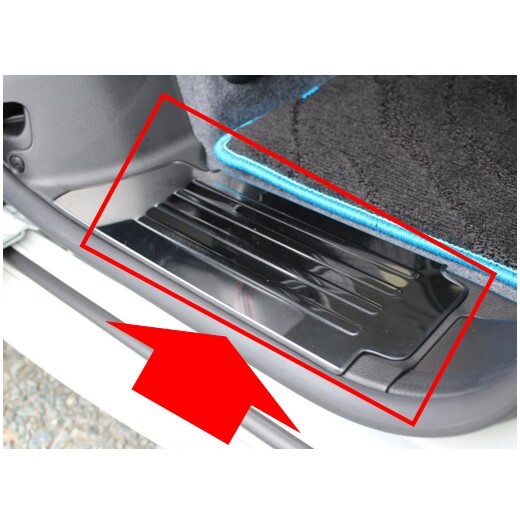 ◆新品 未使用 純正部品 スズキ 純正 スペーシア カスタム ギア サイドシルスカッフ 1台分 4枚 セット SUZUKI オプション パーツ◆拍卖