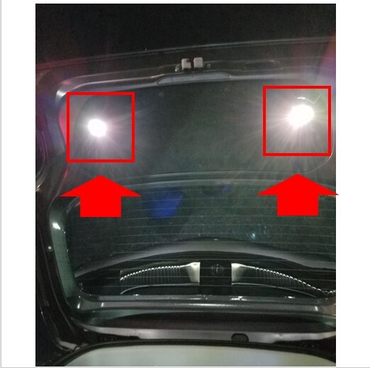 ◆新品 未使用 純正部品 スズキ クロスビー バックドア ルームランプ トランク LED 2灯式 SUZUKI オプション パーツ ドレスアップ◆拍卖