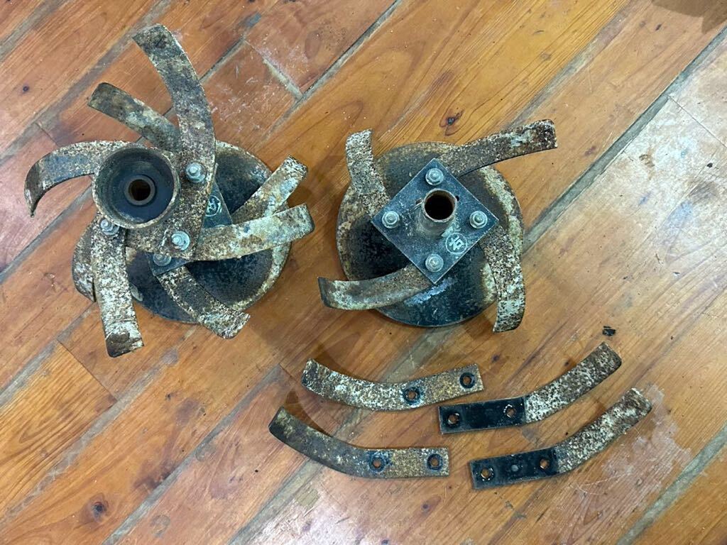 管理機 部品 パーツ 耕耘爪 つめ 適合機種不明 左右セット クボタ ヤンマー 三菱 イセキ ロビン 一台分拍卖