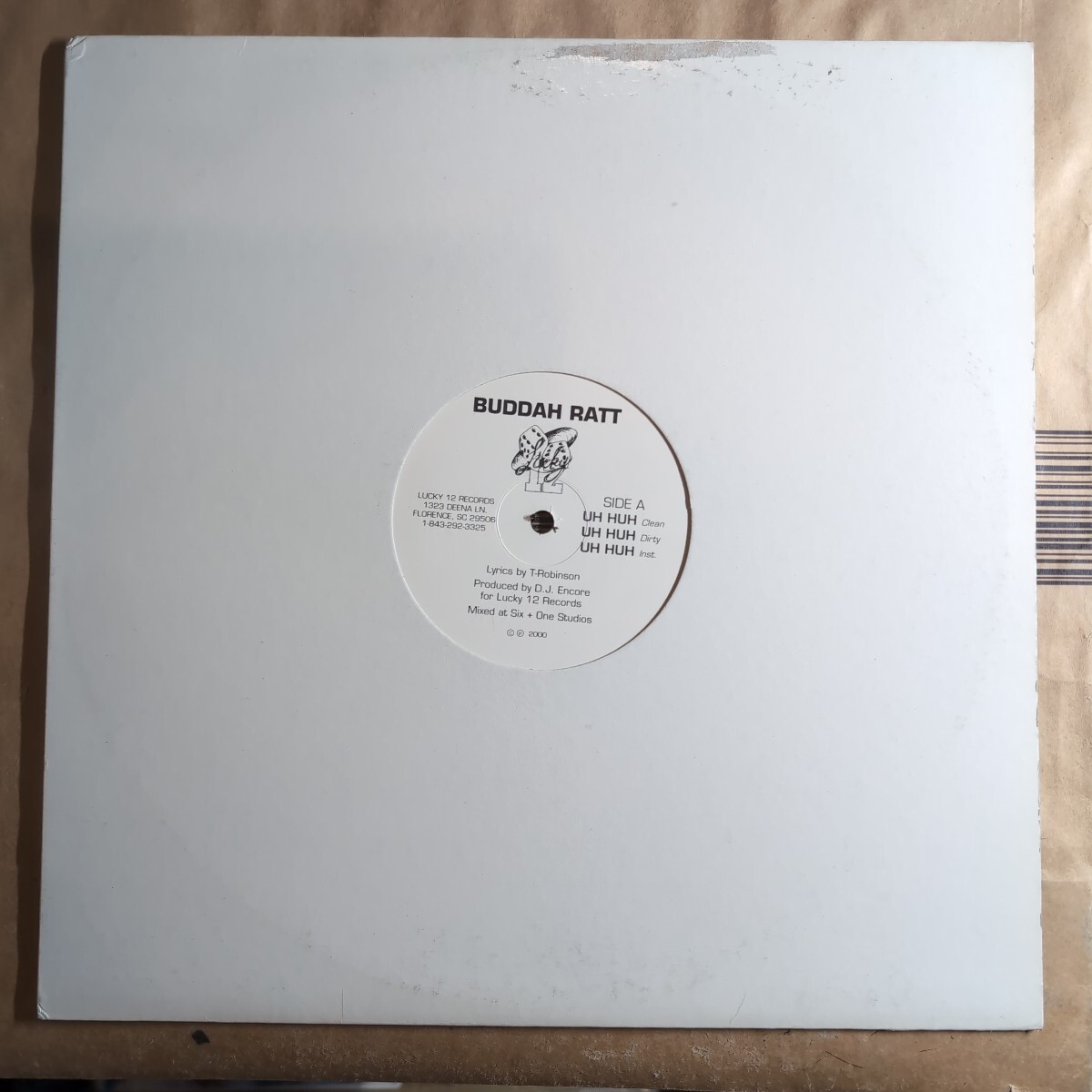 Buddah Rat「Uh huh / untouchables」米12EPレコード 2000年 ★★hip-hop rapラップヒップホップ拍卖