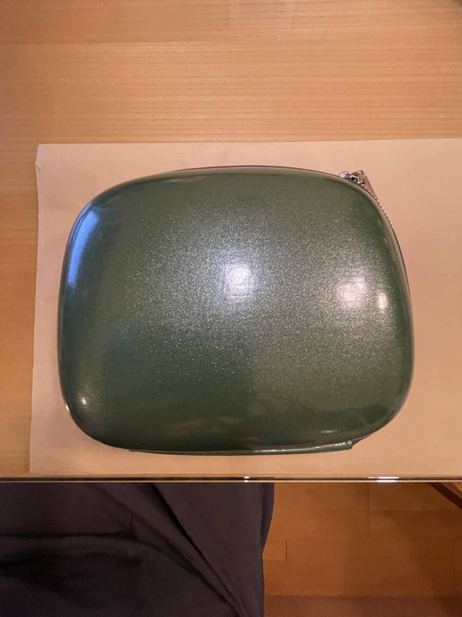 未使用品・クレーム ドゥ・ラ・メール・ノベルティ・ポーチ・硬めポーチ・20cm×16cm・150円拍卖